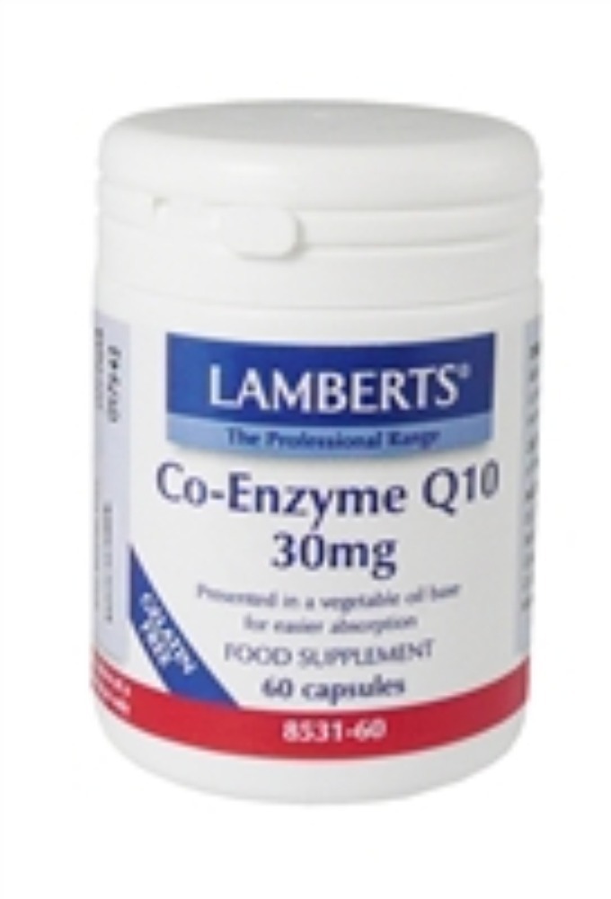 LAMBERTS COENZYME Q10 30MG 60CAPS acropolispharmacy.gr