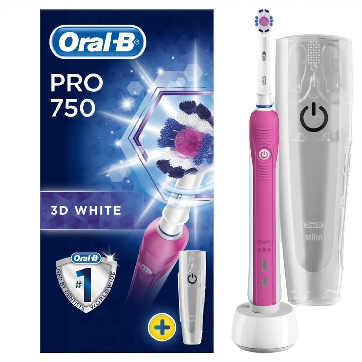 oral b pro 1 750 cross action white