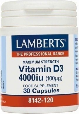 Lamberts Vitamin D3 4000iu - 30caps
