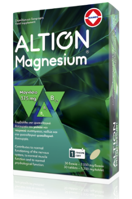 Altion Magnesium Συμπλήρωμα διατροφής με Μαγνήσιο 30 κάψουλες