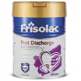 Frisolac Post Discharge Γάλα για τη διαιτητική αγωγή των πρόωρων και ελλιποβαρών βρεφών 400 gr