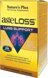 Natures Plus AGELOSS LUNG SUPPORT 90 κάψουλες