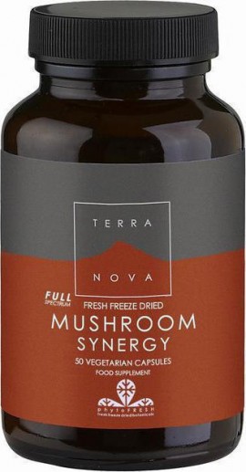 Terranova Mushroom Synergy 50 veg caps