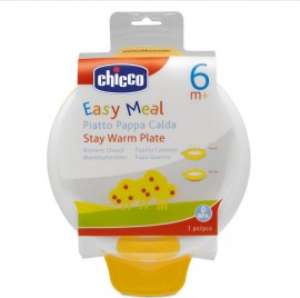 Chicco Easy Meal Πιάτο Θερμός Παπάκι, 6m+