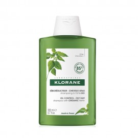 Klorane Oil Control Shampoo with Nettle Σαμπουάν κατά της Λιπαρότητας με Εκχύλισμα Τσουκνίδας, 200ml