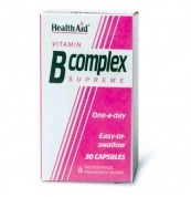 HEALTH AID B Complex Supreme capsules 30s