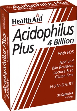 Health Aid Acidophilus Plus 4 billion 30 Κάψουλες