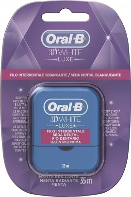 Oral-B 3D White Luxe Οδοντικό Νήμα 35m