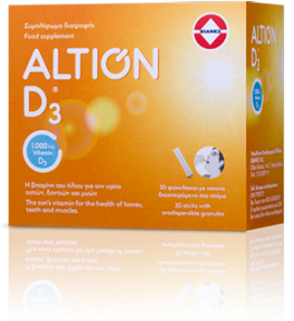 Altion Vitamin D3 1000iu 30 Φακελάκια