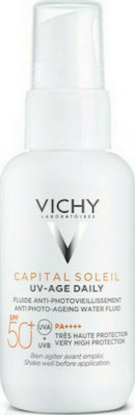 Vichy - Capital Soleil UV-Age Daily Tinted Light SPF50+ Αντηλιακό Προσώπου κατά της Φωτογήρανσης με χρώμα 40ml