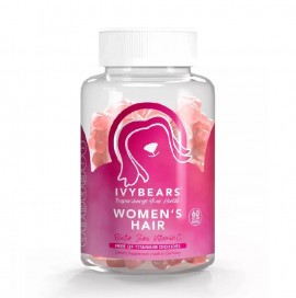 IvyBears Womens Hair Συμπλήρωμα για Υγιή Μαλλιά, 60 ζελεδάκια