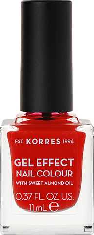 Korres Gel Effect Nail Colour No 48 Coral Red 11ml