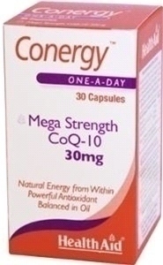 HEALTH AID CONERGY CoQ-10 30mg capsules 30s