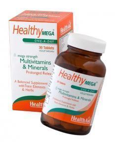 HEALTH AID Healthy  Mega™ Multivitamin and Mineral Prolonged Release 30tabs