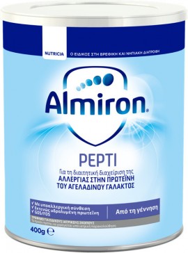 Nutricia Almiron Pepti Γάλα για Βρέφη με Διαγνωσμένη Αλλεργία στην Πρωτεΐνη του Αγελαδινού Γάλακτος 400gr