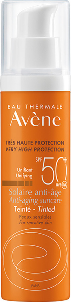 Avene Anti-Aging Suncare Very High Protection Unifying Tinted for Sensitive Skin SPF50 50ml