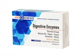 Viogenesis Digestive Enzymes 60caps