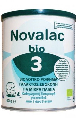 Novalac Bio Βρεφικό Γάλα Νούμερο 3 400gr