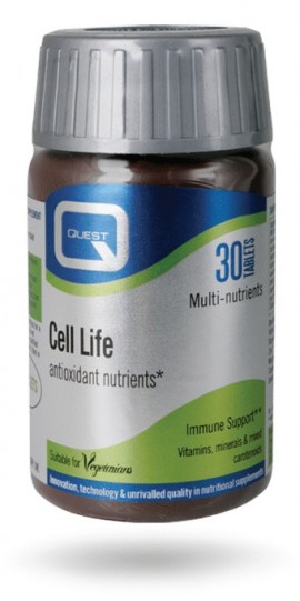 QUEST CELL LIFE ANTIOXIDANT 30 TABS