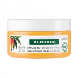 Klorane Mango Hair Mask Επανορθωτική Μάσκα Μαλλιών με Βούτυρο Μάνγκο, 150ml