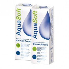 Aquasoft υγρό φακών επαφής 360ml + 360ml