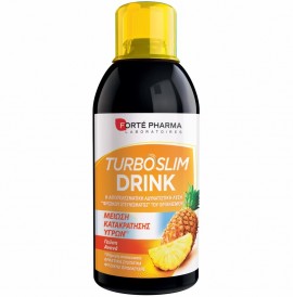 Forte Pharma Turboslim Drink Ανανάς 500ml για την Κατακράτηση Υγρών Αποτοξίνωση