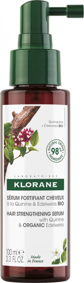 Klorane Bio Quinine Ορός κατά της Προοδευτικής και Αντιδραστικής Τριχόπτωσης με Κινίνη & Εντελβάις 100ml