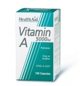 HEALTH AID VITAMIN A 5000iu capsules 100s