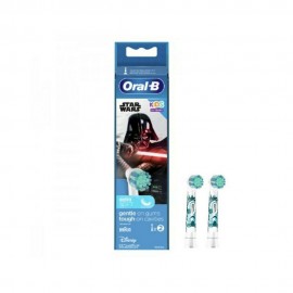 Oral B Nέα Star Wars Kids Extra Soft Ανταλλακτικές Κεφαλές Παιδικής Ηλεκτρικής Οδοντόβουρτσας (3+ετών), 2 τεμάχια