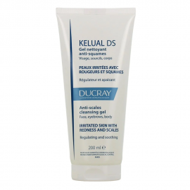 Ducray Kelual DS Foaming Gel Καθαρισμού για Ευαίσθητες Επιδερμίδες 200ml