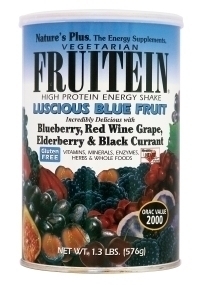 Natures Plus FRUITEIN LUSCIOUS BLUE FRUIT SHKE 576gr
