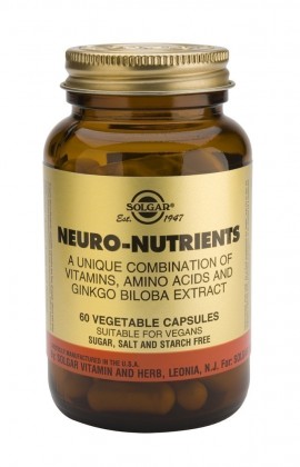 SOLGAR NEURO NUTRIENTS veg.caps 60s