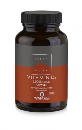 TERRANOVA Vitamin D3 2000 iu Complex 50caps