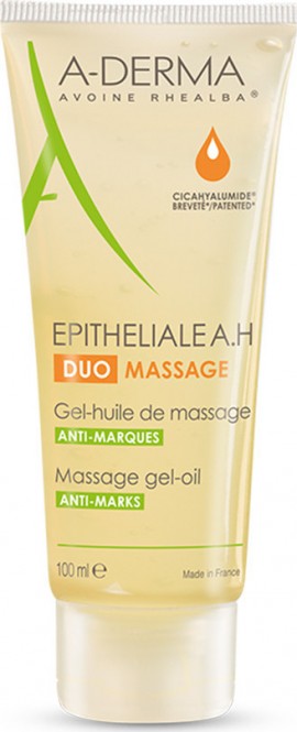 A-Derma Epitheliale A.H Massage Gel Huile De Massage Anti Marques Έλαιο Μασάζ Αντιμετώπισης Ούλων & Ραγάδων 100ml