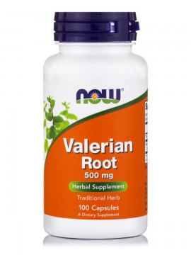 Now Valerian root 500mg 100 caps