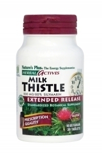 Natures Plus EXTENDED RELEASE MILK THISTLE 500 MG 30 ταμπλέτες