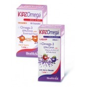 HEALTH AID KIDZ Omega 60s caps -orange