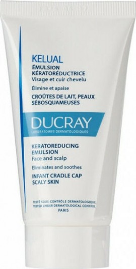 Ducray Kelual Keratoreducing Emulsion ( 50ml ) - Κερατινορρυθμιστική Emulsion Για Βρέφη, Πρόσωπο & Κεφάλι