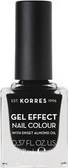 Korres Gel Effect Nail Colour 100 Black