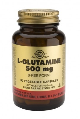 SOLGAR L-GLUTAMINE  500mg veg.caps 50s