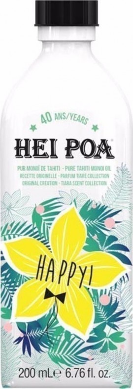 Hei Poa Happy Pure Tahiti Monoi Oil Λάδι Πολλαπλών Χρήσεων 100ml