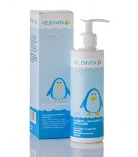 Helenvita Baby Bath Oil Καθαριστικό ελαιώδες αφρόλουτρο 200ml