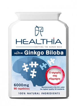 Healthia Ultra Ginkgo Biloba 6000mg 90caps