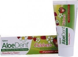 OPTIMA - Aloe Dent Strawberry Childrens Toothpaste | 50ml