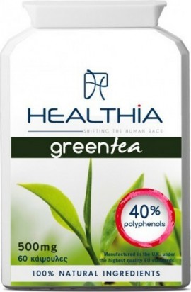 Healthia Green Tea Extract 500mg 60 tabs