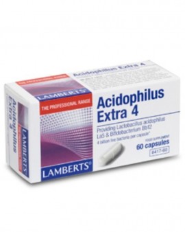 LAMBERTS ACIDOPHILUS EXTRA 4 MILK FREE 60CAPS