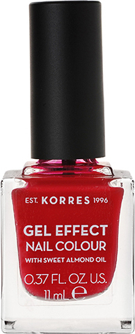 Korres Gel Effect Nail No 51 Rosy Red 11ml