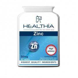 Healthia Zinc 50mg 90 ταμπλέτες