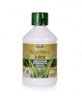 Optima Naturals Aloe Vera Juice Maximum strength 500ml