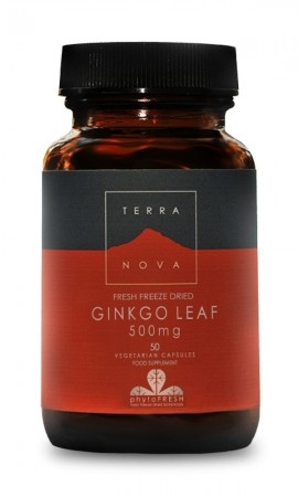 TERRANOVA Ginkgo Leaf 500mg 50caps